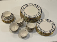 Load image into Gallery viewer, Set of &quot;Spring Laurel&quot; China from Gorham.  10 Dinner Plates,  8 Salad Plates, 8 Cups &amp; Saucers
