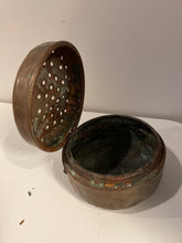 Load image into Gallery viewer, Hand Forged Lidded Chestnut Roasting Pan
