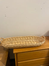 Load image into Gallery viewer, Oblong Wicker Basket
