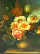 Load image into Gallery viewer, Floral  Still Life in Gold Gilt Frame
