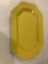Load image into Gallery viewer, Ceramic Yellow Serving Plate
