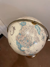Load image into Gallery viewer, World Globe on Wood Base
