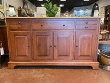 Load image into Gallery viewer, Mission Style Glass Front 2 Piece Hutch from Canadel Furniture
