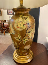Load image into Gallery viewer, Gold,  Floral Table Lamp  from Frederick Cooper
