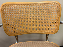 Load image into Gallery viewer, Vintage Upholstered Seat Cesca Arm Chair from Marcel Breuer
