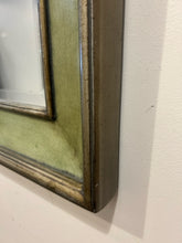 Load image into Gallery viewer, Green Rectangular Beveled  Mirror from Ballard Design
