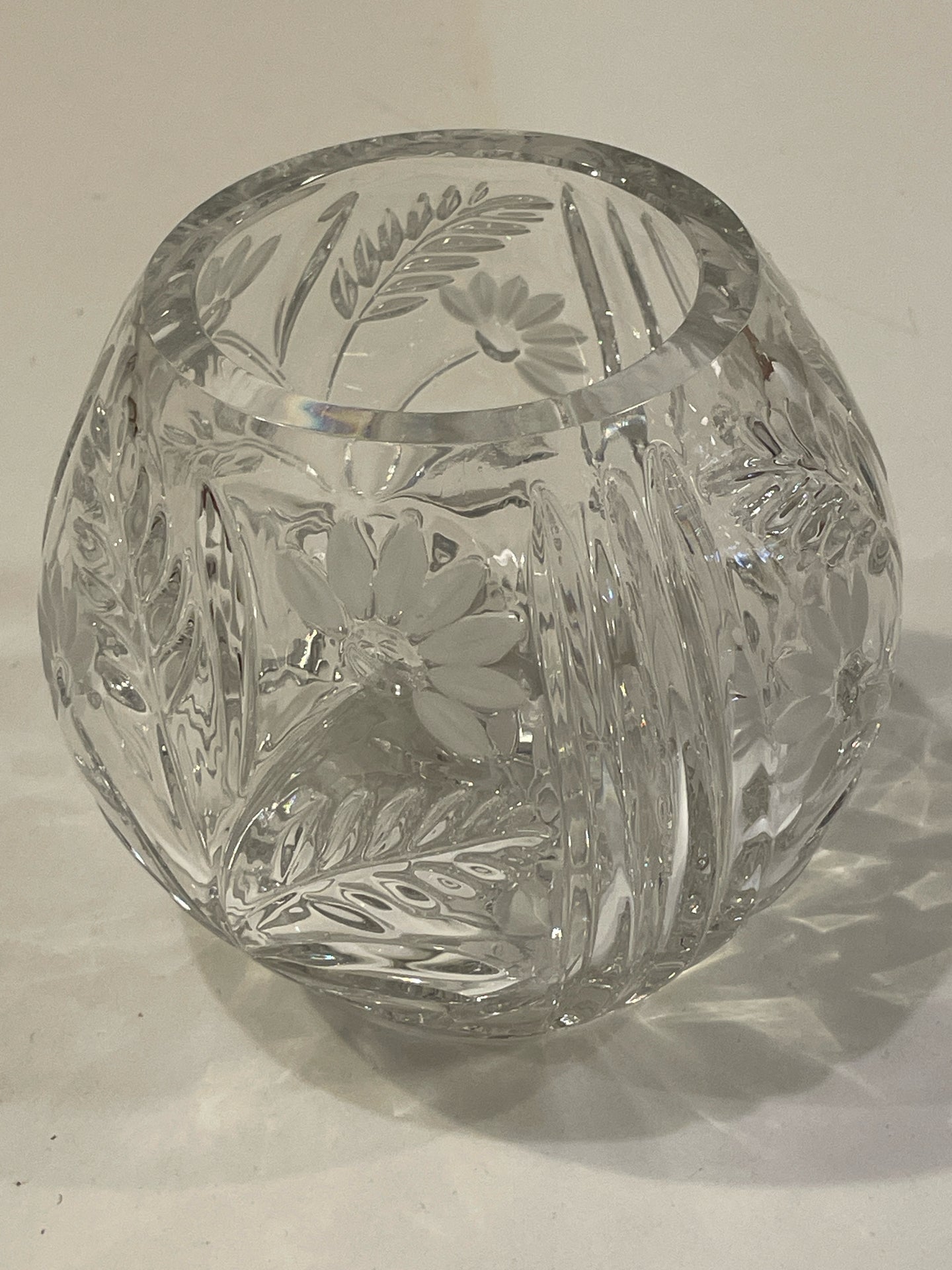 Cut Glass Bowl/Vase
