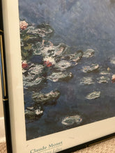 Load image into Gallery viewer, Claude Monet &quot;Waterlilies&quot; Poster, Art Institute of Chicago, Custom Framed
