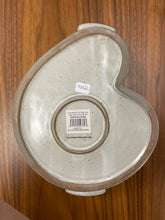 Load image into Gallery viewer, Stoneware Chip &amp; Dip Server with Handles
