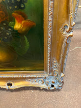 Load image into Gallery viewer, Floral  Still Life in Gold Gilt Frame
