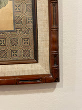 Load image into Gallery viewer, Silk Embroidery of Birds in Bamboo Frame

